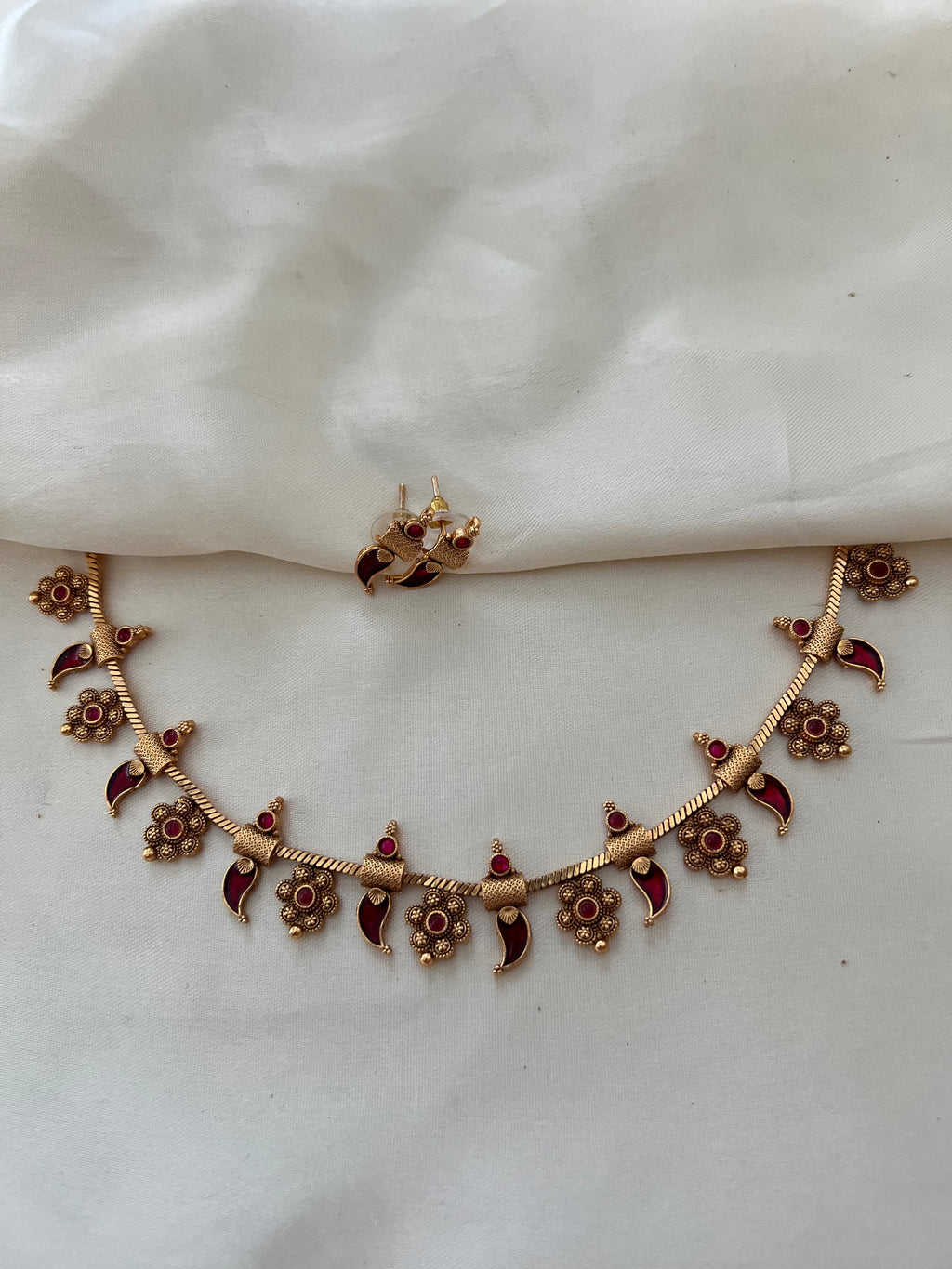Kerala mango necklace NK1014