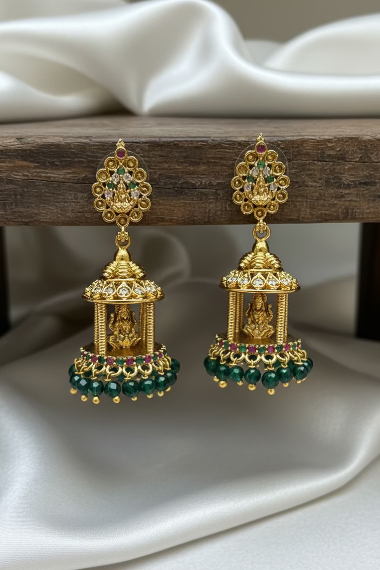 Mini Temple Jhumka ER1035