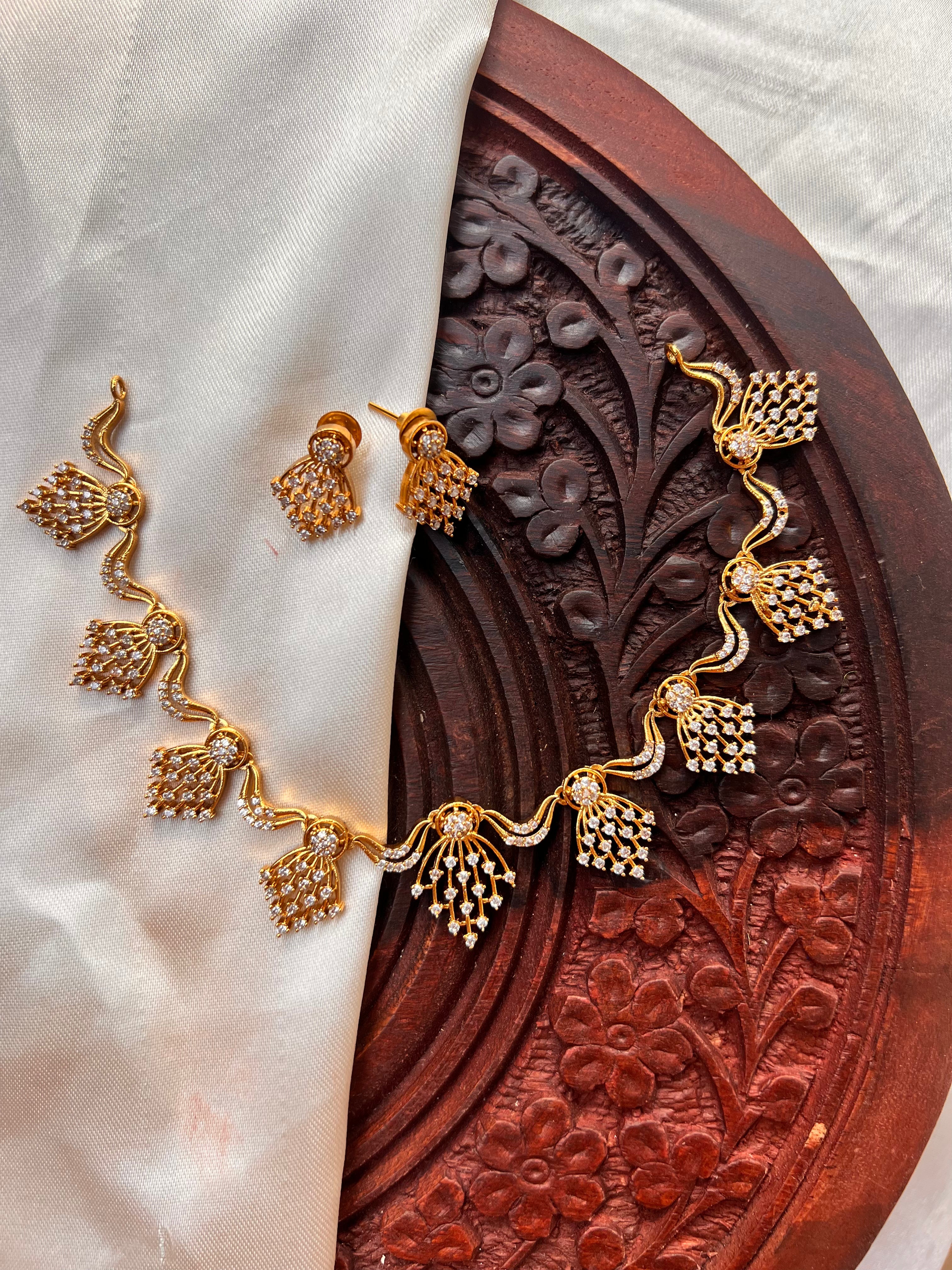 Diamo stone  Necklace NK2028