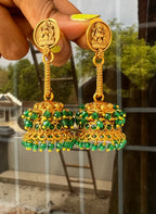 Dangling dome jhumka ER1076
