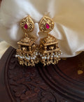 Elephant Pearl Jhumka ER1015