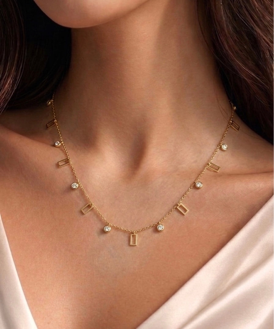 Recty necklace ATN34