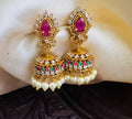 Victorian & AD stones Jhumka (small) ER1062