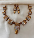 Diamond Box necklace NK1011