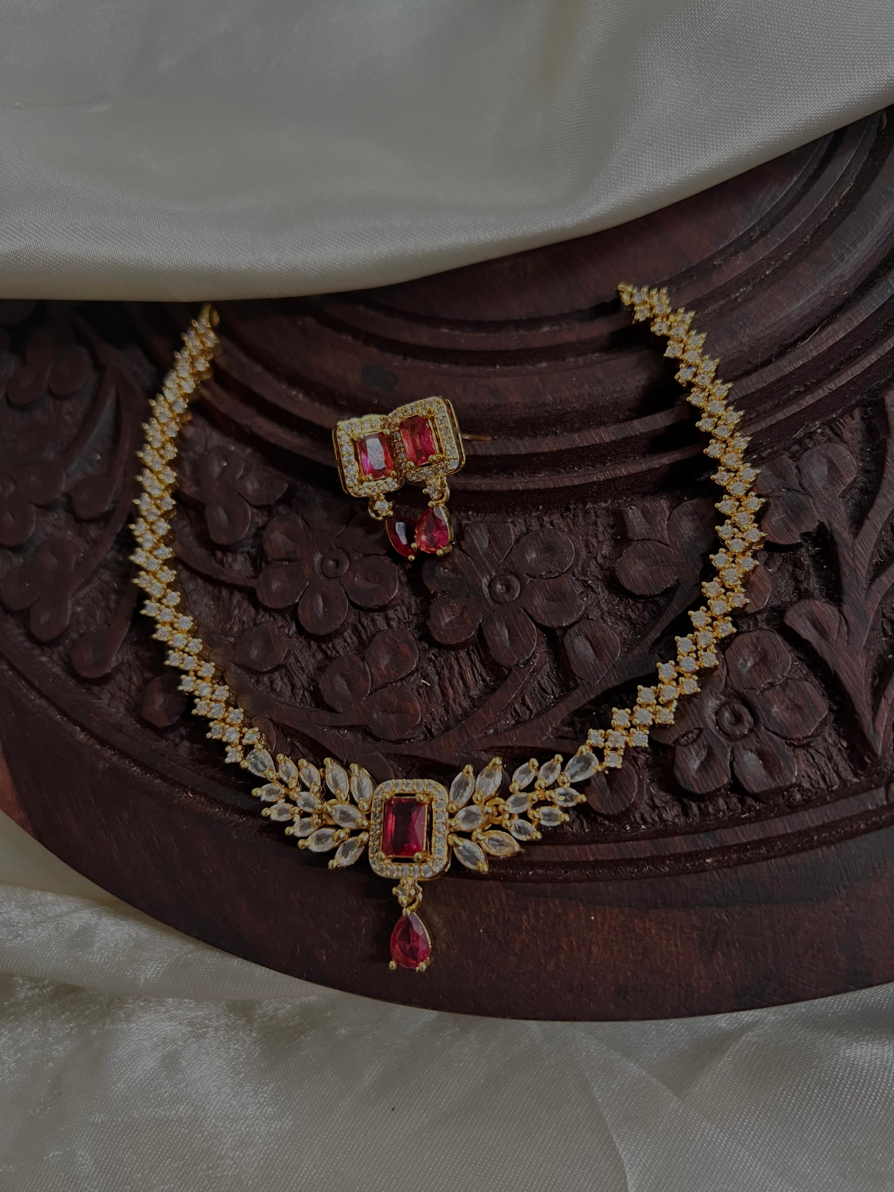 Victorian minimal necklace Nk2053