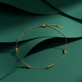 Minimal Cube charm Bracelet ATB24
