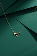 Double heart pendant ATN20