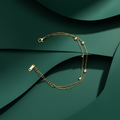 Double Layer Heart Bracelet ATB18