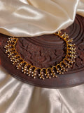 AD stone Leafy necklace NK1035