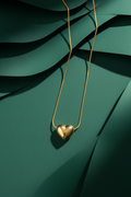 Hearty heart pendant chain ATN35
