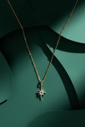 Diamond Sun Necklace ATN39