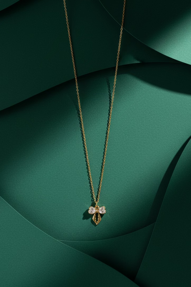 Lovely Dimond Bow ATN55