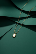 White Marble Pendant ATN63