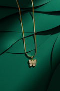 Diamond Butterfly Pendant ATN68