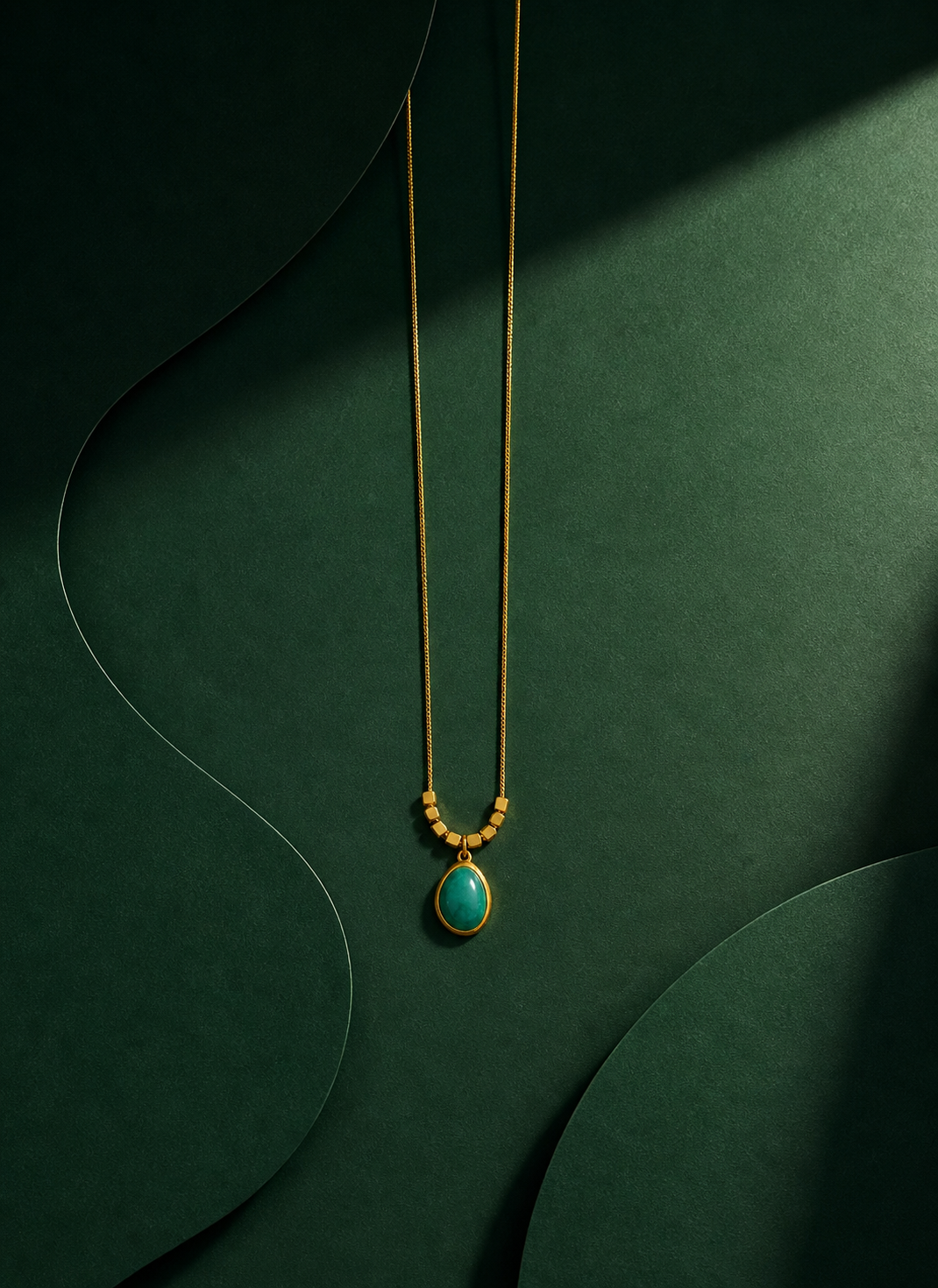 Turquoise blue pendant ATN22