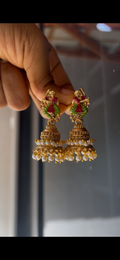 Dancing girl jhumka