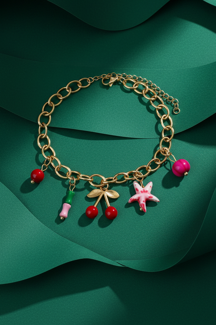 Cherry Fest Bracelet ATB13