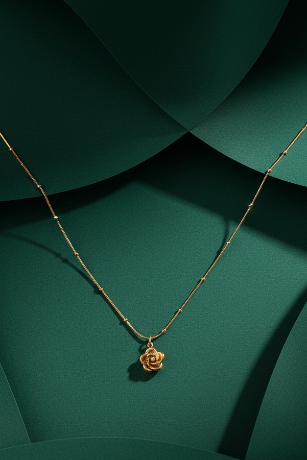 Rose pendant ATN16