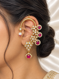 Bridal Ruby Kemp Earcuff ER3028